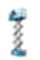 Electric scissor lift Genie GS 1932 (7.85 m)